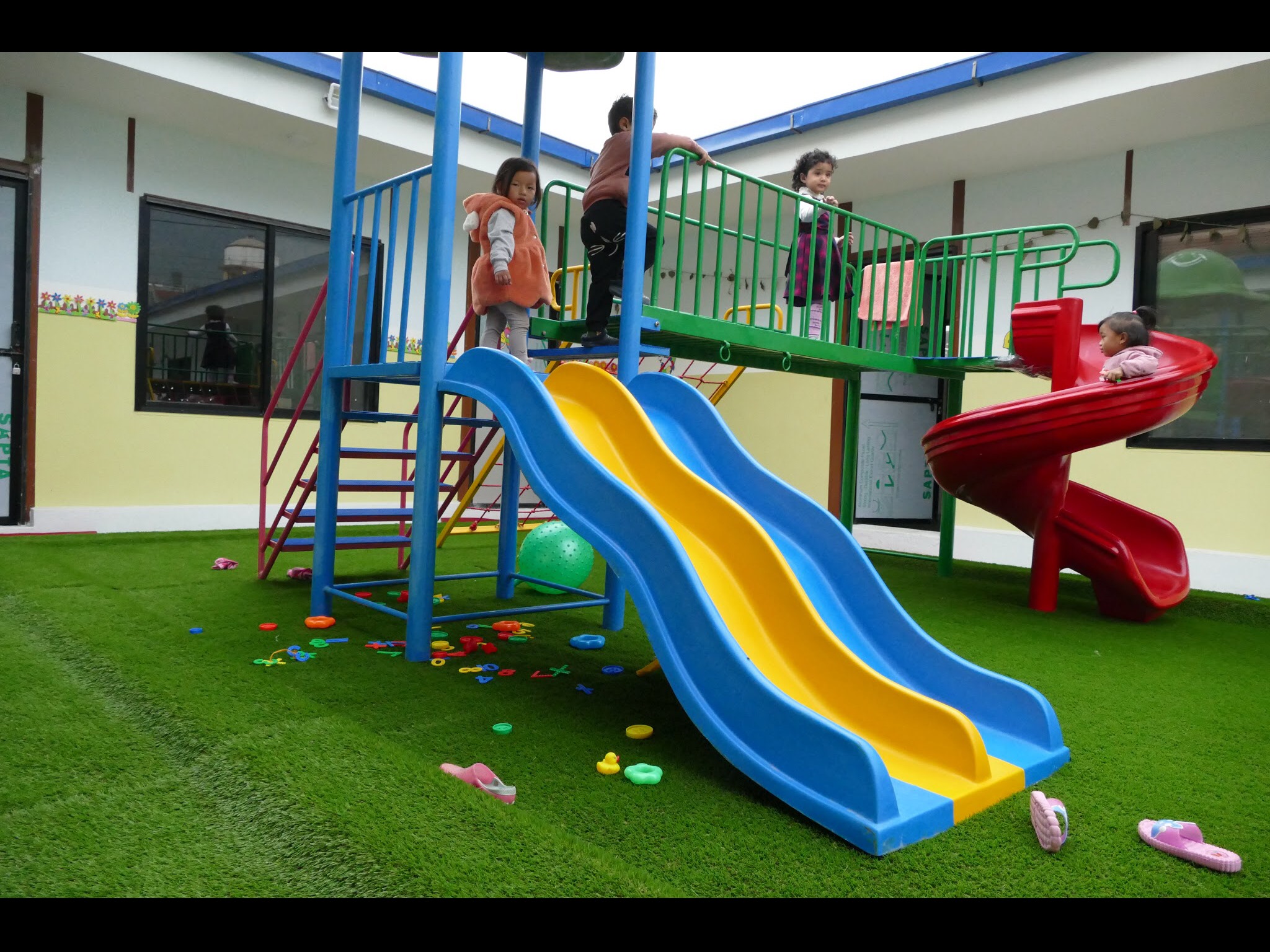New Playground Equipment Installation Completed